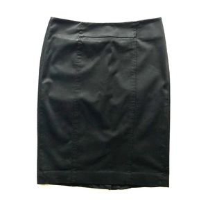 Ann Taylor LOFT Black Pencil Skirt size 6